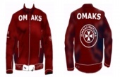 Куртка DQM012 красная S - тканевая