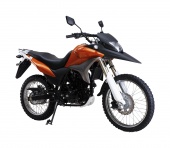 Мотоцикл кроссовый YD250GY оранжевый