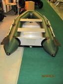 Надувная лодка из ПВХ "Омакс" зеленая 320АL