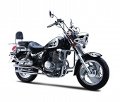 Мотоцикл XGJ200-8 черный/серебро чоппер