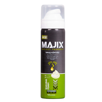 Пена для бритья Majix Olive oil 50 мл