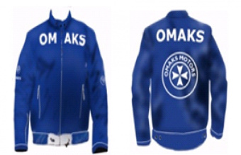 Куртка DQM012 синяя M - тканевая